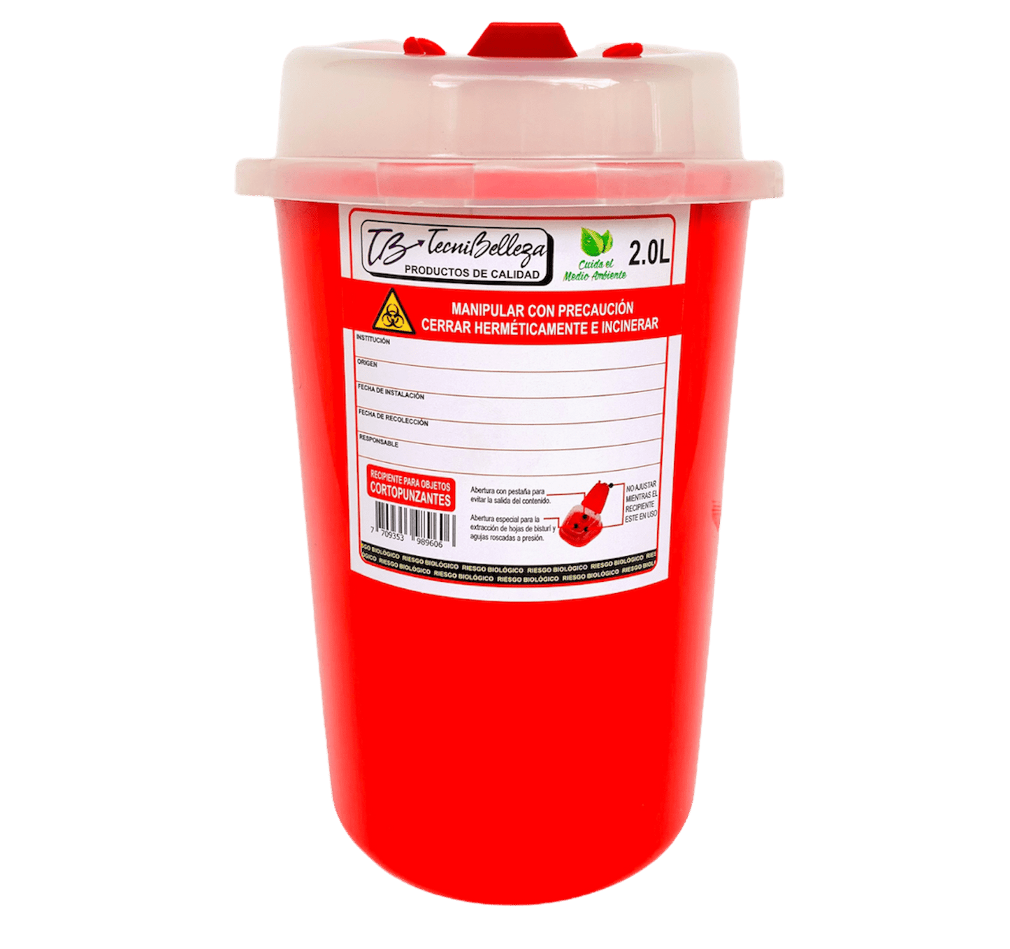 Guardian para residuos cortopunzantes 2.0L