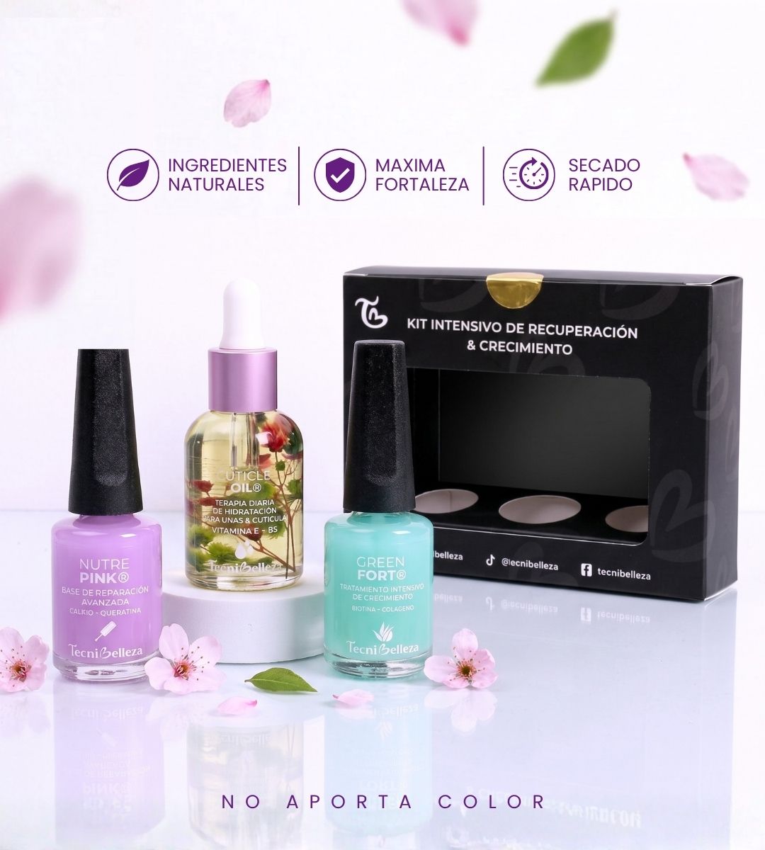 KIT INTENSIVO DE RECUPERACION & CRECIMIENTO DE UÑAS ®