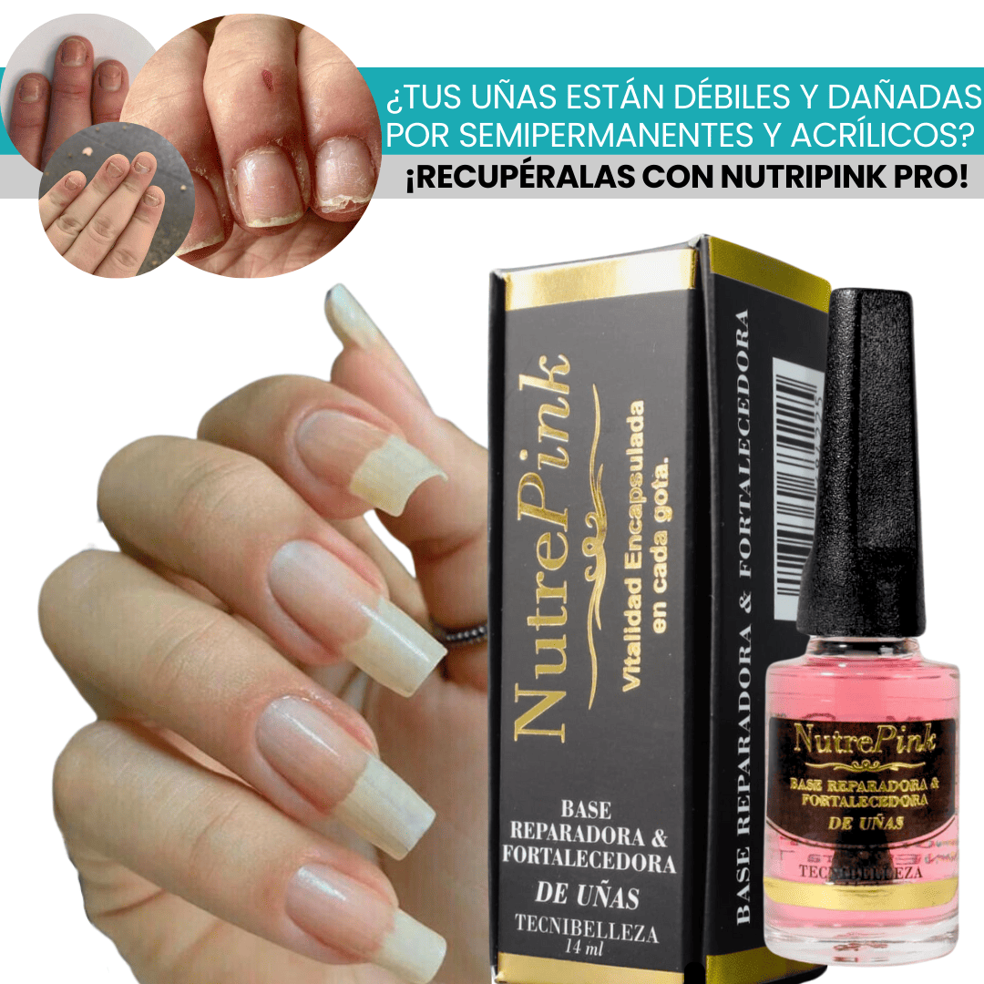 Tratamiento REPARADOR & FORTALECEDOR de uñas X3