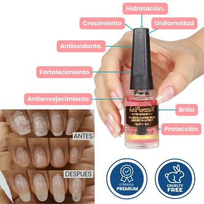 Tratamiento REPARADOR & FORTALECEDOR de uñas X3