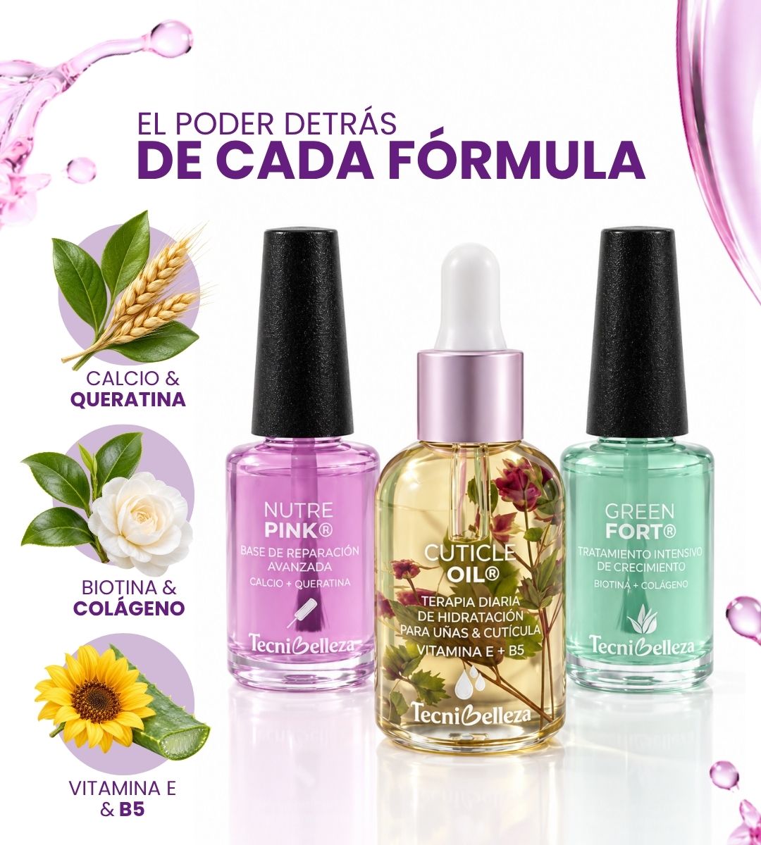 KIT INTENSIVO DE RECUPERACION & CRECIMIENTO DE UÑAS ®