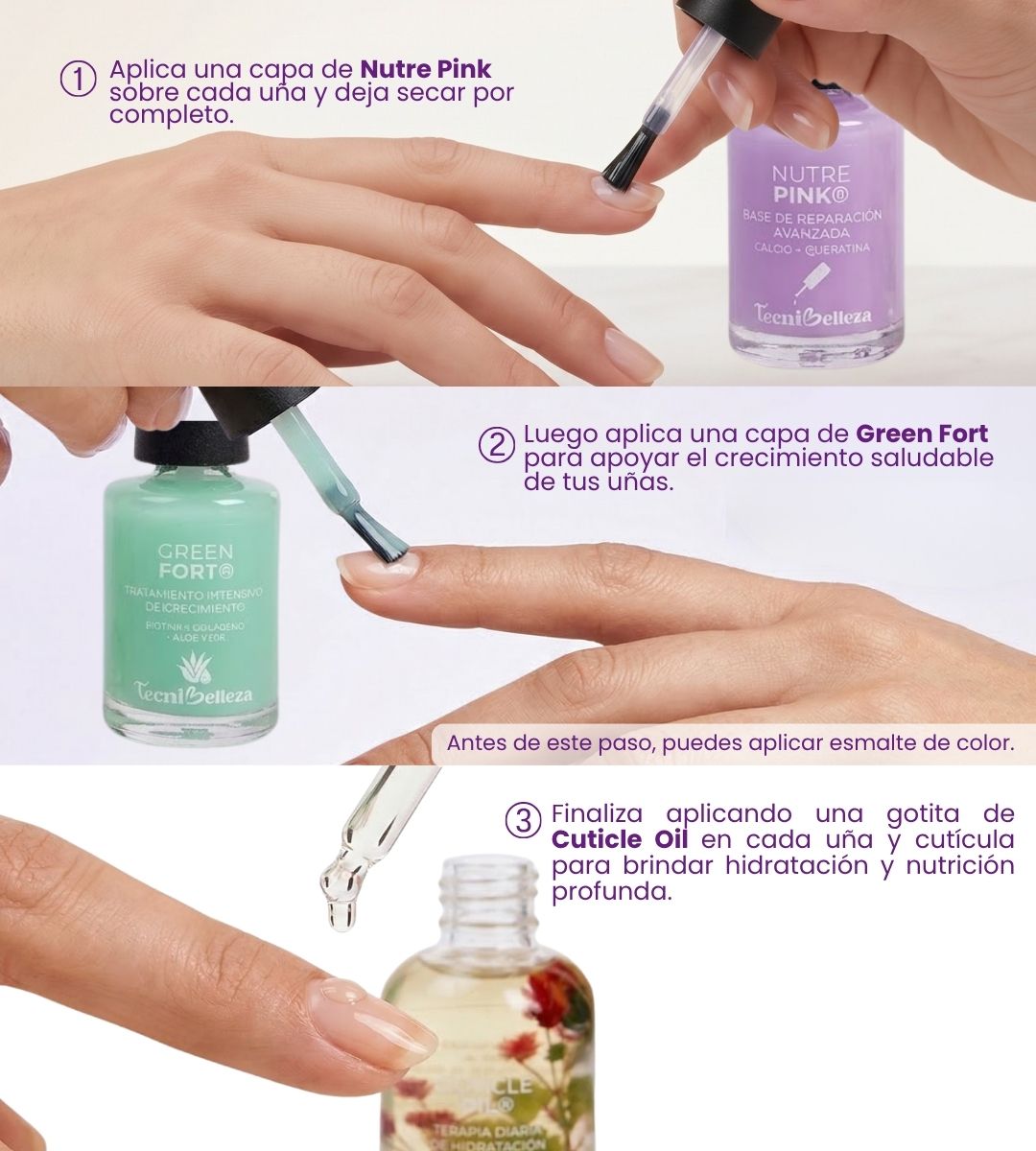 KIT INTENSIVO DE RECUPERACION & CRECIMIENTO DE UÑAS ®