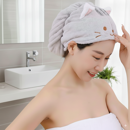 Toalla de microfibra cabello