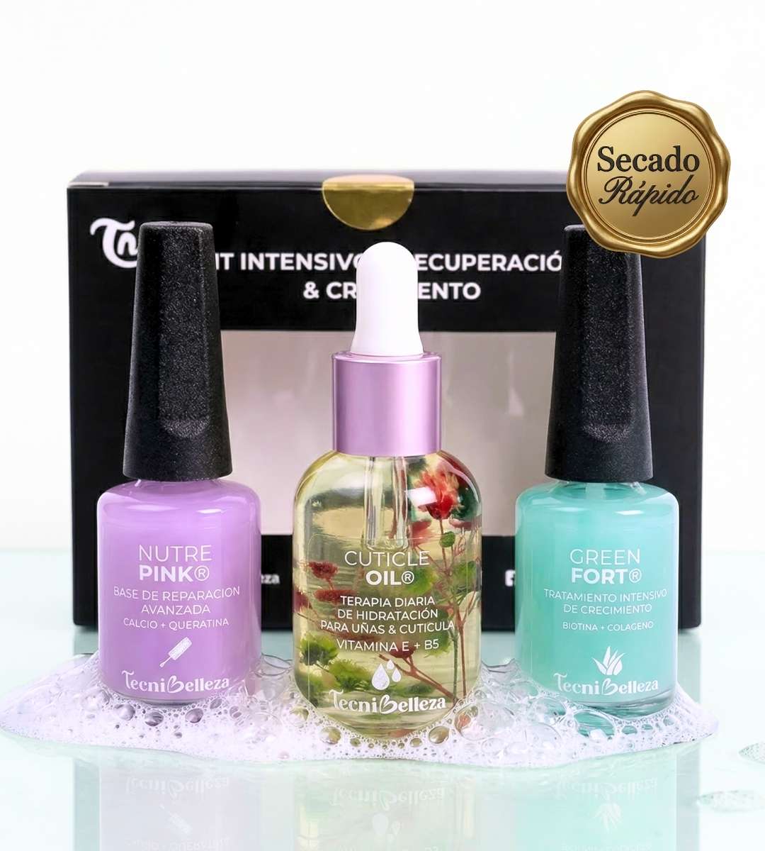 KIT INTENSIVO DE RECUPERACION & CRECIMIENTO DE UÑAS ®