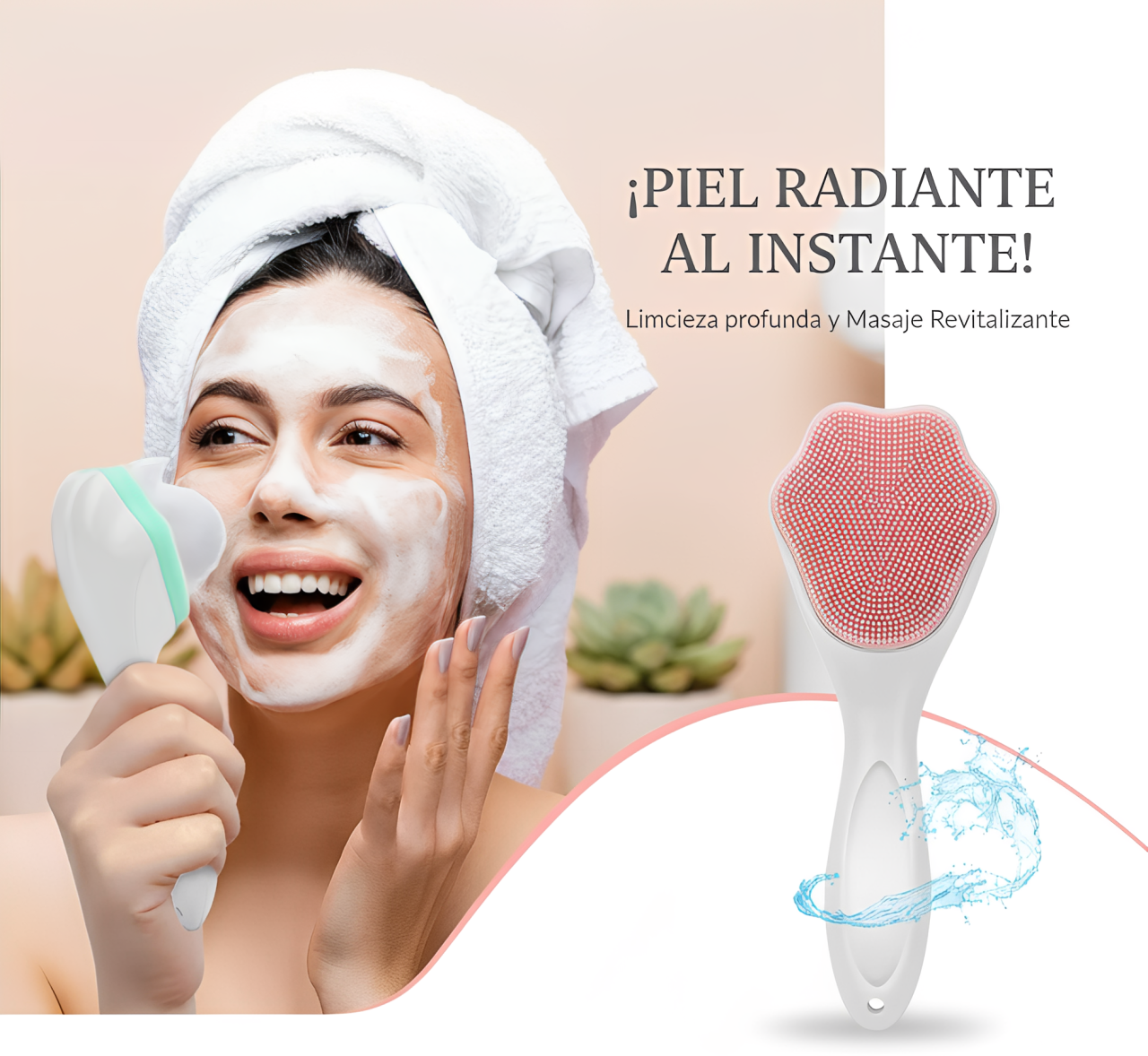 Cepillo facial