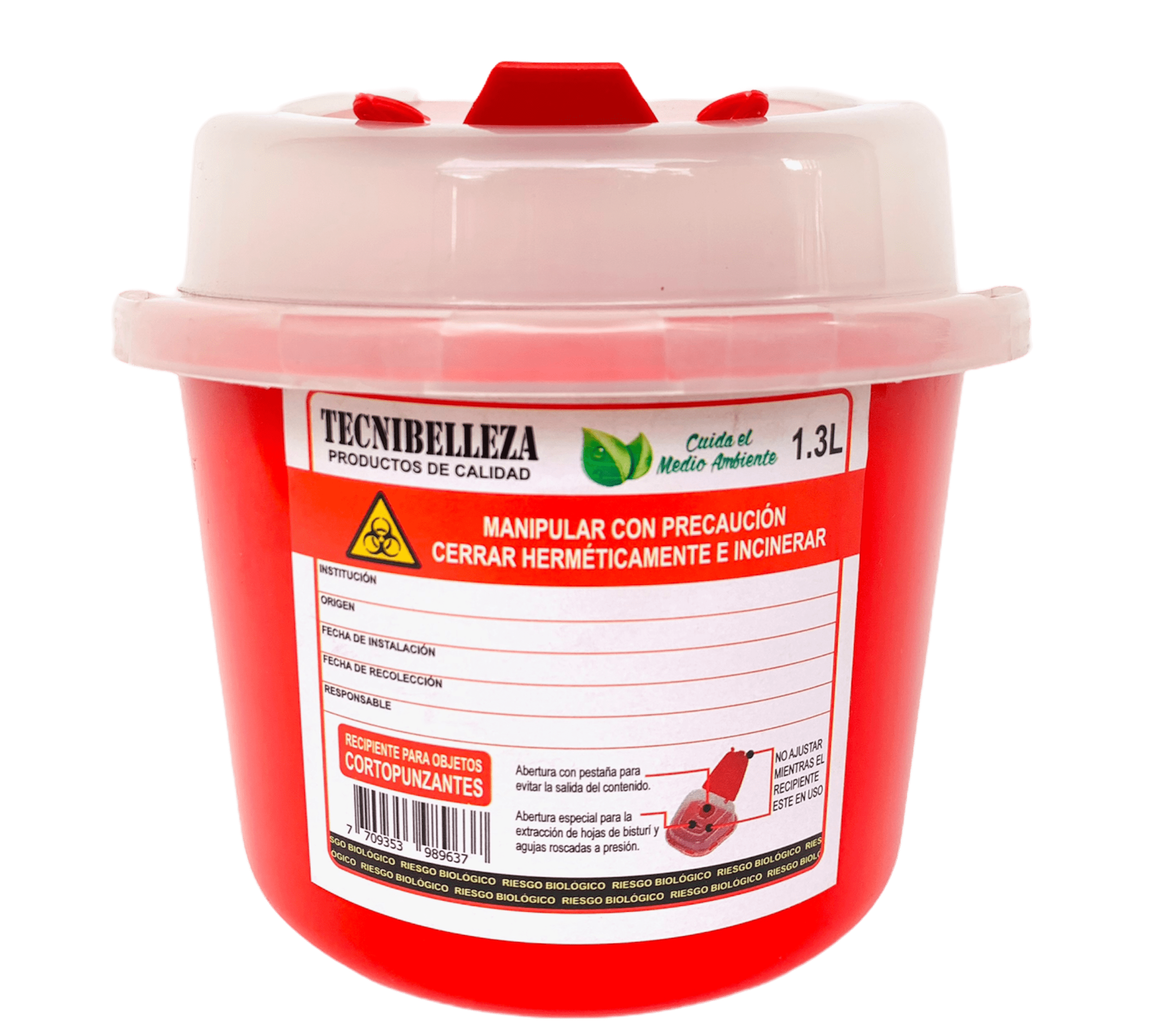 Guardian para residuos cortopunzantes 1.3L